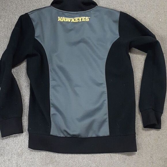 Hawkeyes YXL long sleeve zip neck fleece shirt - Picture 5 of 6